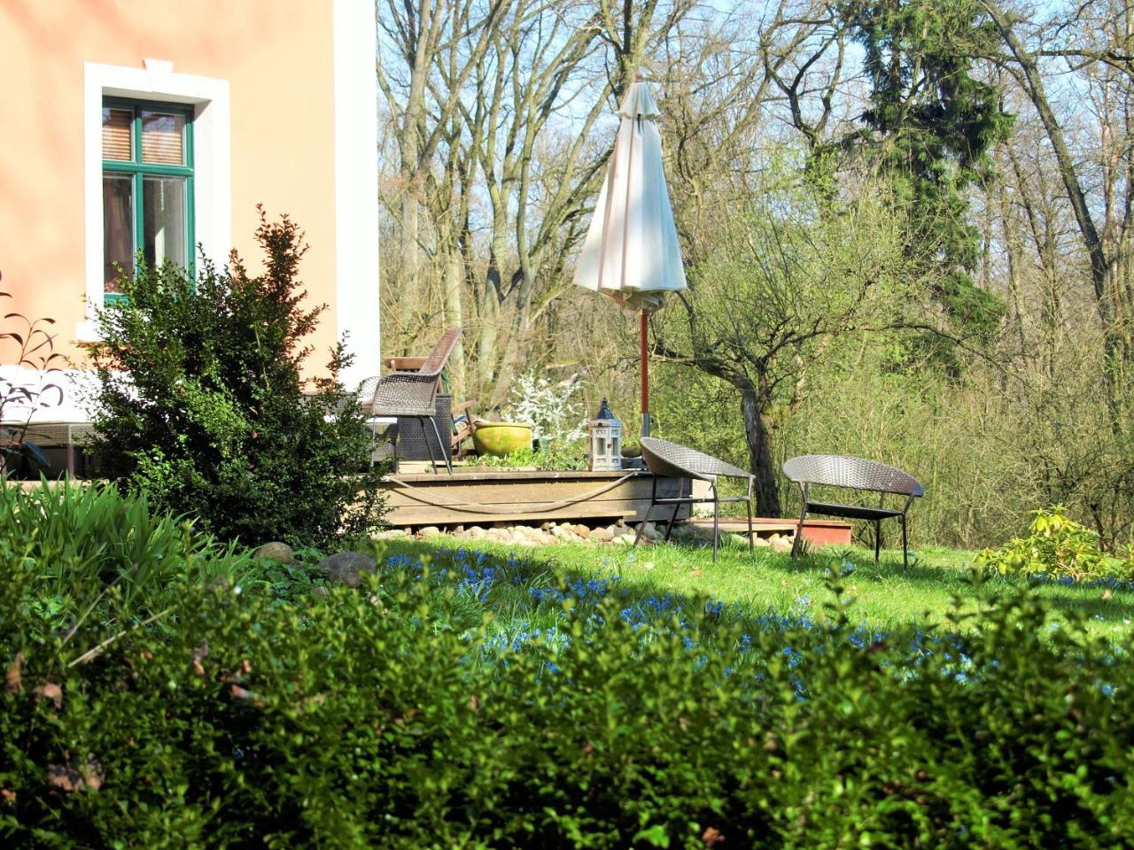 Altes Forsthaus Garzau Leilighet Eksteriør bilde